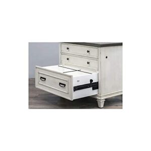 Martin Furniture Lateral File, White