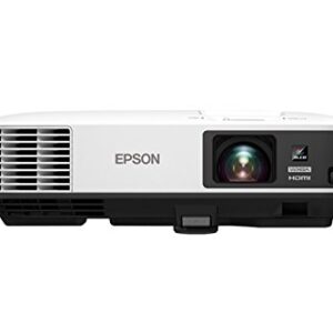 Epson V11H817020 PowerLite 2165W LCD Projector, Black/White