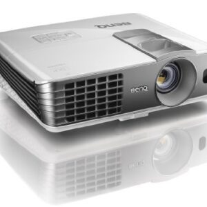 BenQ DLP HD 1080p Projector (W1070) - 3D Home Theater Projector with Lens Shift Technology and RGBRGB Color Wheel