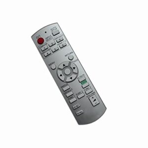 HCDZ Remote Control for Panasonic PT-AE8000U PT-AX200U PT-RZ370U PT-RZ470UK PT-AE8000EA PT-AE8000EH PT-AE8000EZ DLP 3LCD Full HD 3D Home Theater Projector