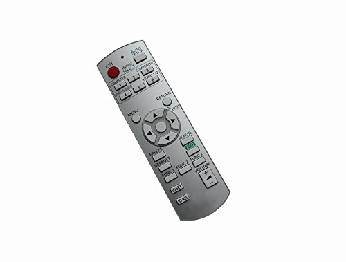 HCDZ Remote Control for Panasonic PT-AE8000U PT-AX200U PT-RZ370U PT-RZ470UK PT-AE8000EA PT-AE8000EH PT-AE8000EZ DLP 3LCD Full HD 3D Home Theater Projector