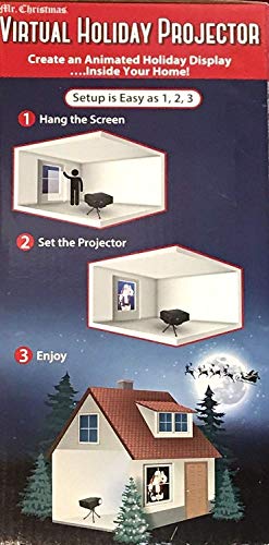 Virtual Holiday Projector - 8 Christmas and Halloween Movies