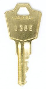 hon 138e file cabinet replacement keys: 2 keys