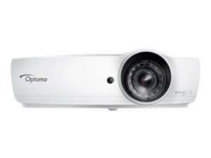 optoma eh460st data projector 152-inch 4 200 lumen 1080p image from 5.5-feet away