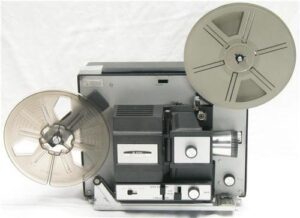 bell and howell dual super 8mm & 8mm movie projector (type ii)