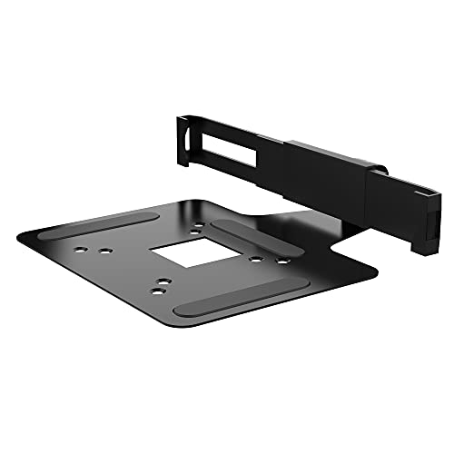 CTA Digital Security Laptop Plate – Adjustable VESA Compatible Security Laptop Plate for Laptops with Screens up to 17 Inches (ADD-VSLTP)