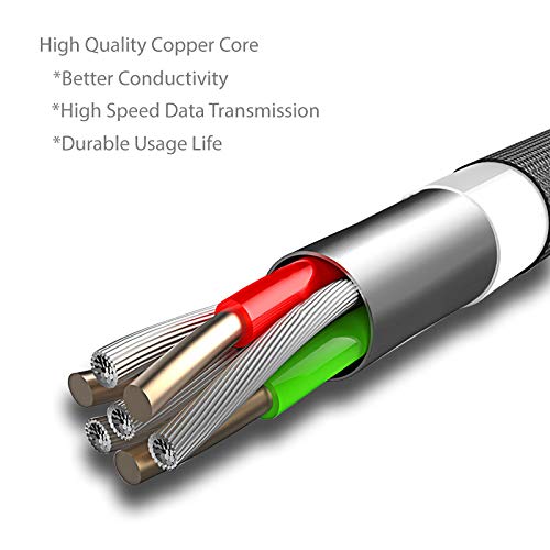 BoxWave Cable Compatible with Kodak Luma 75 Portable Pocket Projector (Cable by BoxWave) - AllCharge 3-in-1 Cable for Kodak Luma 75 Portable Pocket Projector - Jet Black