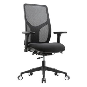 workpro® 4000 mesh high-back task chair, black