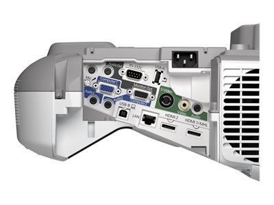 Epson PowerLite 570 LCD Projector - HDTV - 4:3 - 1.8 - UHE - 215 W - SECAM, NTSC, PAL - 5000 Hour - 10000 Hour - 1024 x 768 - XGA - 10,000:1 - 2700 lm - HDMI - USB - VGA In - Ethernet - 333 W - 2 Year Warranty - V11H605020