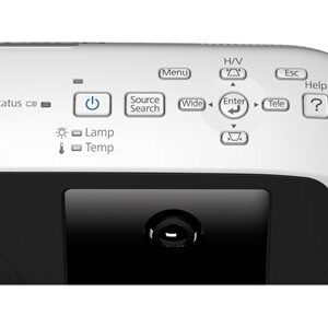Epson PowerLite 570 LCD Projector - HDTV - 4:3 - 1.8 - UHE - 215 W - SECAM, NTSC, PAL - 5000 Hour - 10000 Hour - 1024 x 768 - XGA - 10,000:1 - 2700 lm - HDMI - USB - VGA In - Ethernet - 333 W - 2 Year Warranty - V11H605020