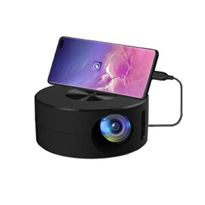 TOPOB Ultra-Small Portable Projector, can be Connected to External Earphone Audio Micro Mini Mobile Phone Projector YT200