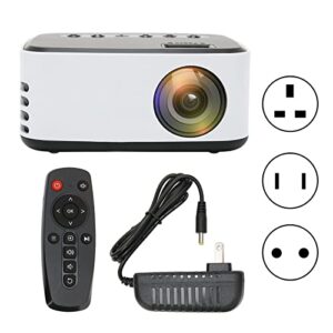 GOWENIC Mini Home Theater WiFi Projector, 500LM 1080P Supported, Portable Mini DVD Projector for Outdoor Movies, for Smartphone Tablet Laptop TV Stick Home Theater(#2)