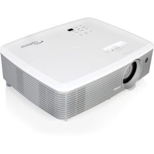 optoma eh400+ dlp projector, 4000 ansi lumens, 1080p 1920 x 1080, 22,000:1, throw ratio