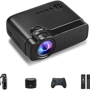 BSD HiBeamer GC333 Mini,Airdrop Projector,1080p and 150'' Display Supported, WiFi Wireless Intelligent High-Definition LCD Available and Portable.(Wireless co-Screen(Miracast))