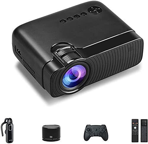 BSD HiBeamer GC333 Mini,Airdrop Projector,1080p and 150'' Display Supported, WiFi Wireless Intelligent High-Definition LCD Available and Portable.(Wireless co-Screen(Miracast))