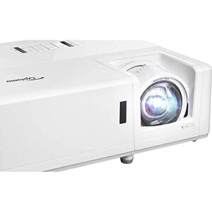 Optoma GT1090HDR Short Throw Laster Home Theater Projector Bundle with 1 YR CPS Enhanced Protection Pack