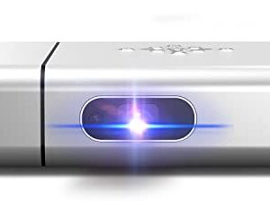 Portable Projector Native 1080P 5G WiFi Bluetooth Projector 25000L True 3D Blu-ray/4K Super Color-300 inch Suitable for Home Theater, Commercial Outdoor, Compatible with iOS/Android/TV