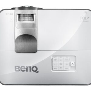 BenQ MW814ST 2500 Lumen WXGA Short Throw 3D DLP Projector,Black/silver