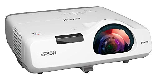 Epson PowerLite 530 XGA 3LCD Projector, White (Renewed)