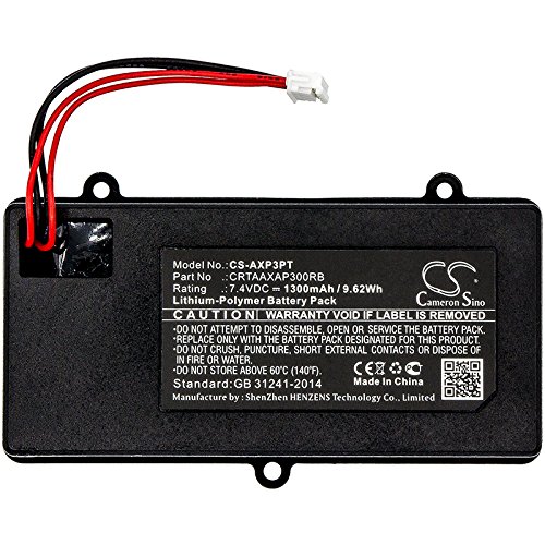 GAXI Battery for AAXA P300 Pico Projector Replacement for P/N CRTAAXAP300RB