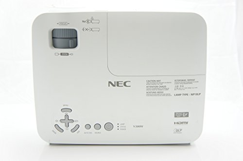 NEC NP-V300W - DLP Projector - 3D Ready - 3000 ANSI lumens - WXGA (1280 x 800) - Widescreen - High Definition 720p