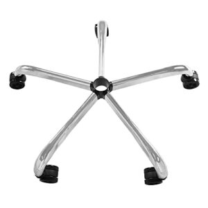 frassie 25 inch office chair metal base replacement heavy duty 2500 lbs universal computer chair base part with 5 casters