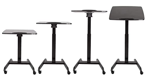 Stand Steady Multifunctional Mobile Podium (Black)