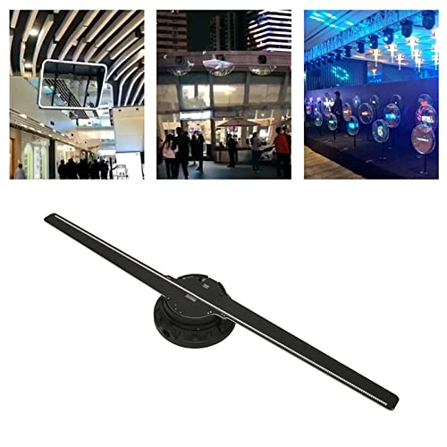 3D Hologram Fan Display, Support WiFi Holographic Advertising Fan Promotional Player Machine with 224 LED Beads for Business Store Signs for Store Display(#3)