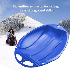 Snow Sleds, Kids & Adult Round Sand Slider Disc Toy Snow Sled Skiing Pad Board Winter Sports Snow Slider