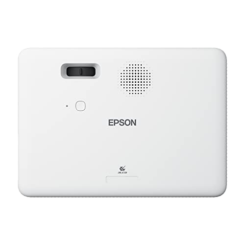 2022 New Upgrade Epson EpiqVision Flex CO-W01 Portable Projector, 3-Chip 3LCD, Widescreen, 3,000 Lumens Color/White Brightness, 5 W Speaker, 300-Inch Home Entertainment and Work, Streaming Ready