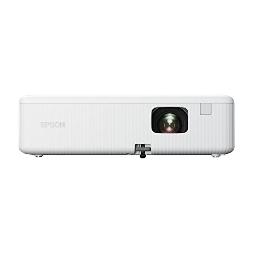 2022 New Upgrade Epson EpiqVision Flex CO-W01 Portable Projector, 3-Chip 3LCD, Widescreen, 3,000 Lumens Color/White Brightness, 5 W Speaker, 300-Inch Home Entertainment and Work, Streaming Ready