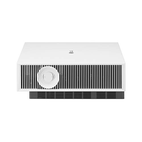 LG HU810PW 4K UHD (3840 x 2160) Smart Dual Laser CineBeam Projector with 97% DCI-P3 and 2700 ANSI Lumens