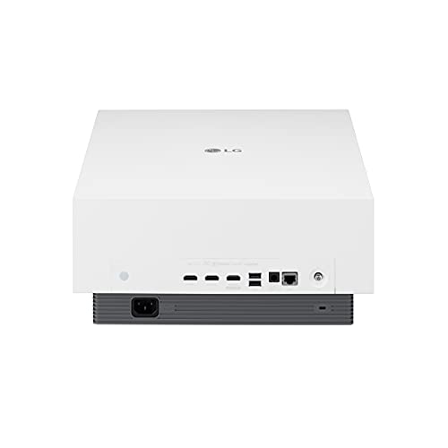 LG HU810PW 4K UHD (3840 x 2160) Smart Dual Laser CineBeam Projector with 97% DCI-P3 and 2700 ANSI Lumens