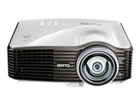 BenQ MX810ST - DLP projector - 3D Ready - 2500 ANSI lumens - XGA (1024 x 768) - 4:3 MX810ST XGA 2500LUMEN DLP 3D 0.6 T/R LAN DISP Manufacturer Part Number MX810ST