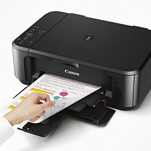 Canon Pixma MG3620 Wireless All-in-One Color Inkjet Printer with Mobile and Tablet Printing, Black