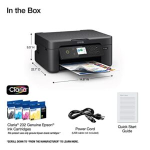 Epson Expression Home XP-4200 Wireless Color All-in-One Printer with Scan, Copy, Automatic 2-Sided Printing, Borderless Photos and 2.4" Color Display