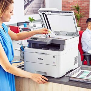 Brother MFC-L3710CW Compact Digital Color All-in-One Printer Providing Laser Printer Quality Results with Wireless, Amazon Dash Replenishment Ready