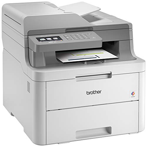 Brother MFC-L3710CW Compact Digital Color All-in-One Printer Providing Laser Printer Quality Results with Wireless, Amazon Dash Replenishment Ready