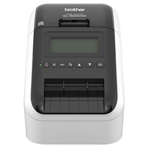 brother ql-820nwb professional, ultra flexible label printer with multiple connectivity options