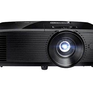 Optoma H190X Affordable Home & Outdoor Movie Projector | HD Ready 720p + 1080p Support | Bright 3900 Lumens for Lights-on Viewing | 3D-Compatible | Speaker Built in