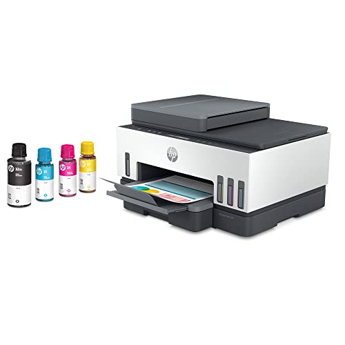 HP Smart -Tank 7301 Wireless All-in-One Cartridge-free Ink Printer, up to 2 years of ink included, mobile print, scan, copy, automatic document feeder (28B70A)