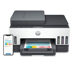 HP Smart -Tank 7301 Wireless All-in-One Cartridge-free Ink Printer, up to 2 years of ink included, mobile print, scan, copy, automatic document feeder (28B70A)