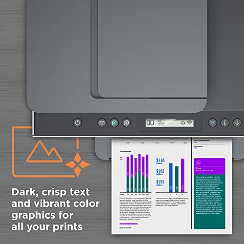 HP Smart -Tank 7301 Wireless All-in-One Cartridge-free Ink Printer, up to 2 years of ink included, mobile print, scan, copy, automatic document feeder (28B70A)