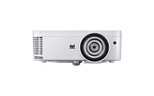 viewsonic ps600w 3700 lumens wxga hdmi networkable short throw projector for home and office