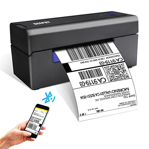 beeprt Bluetooth Shipping Label Printer - 4x6 Wireless Label Printer for Shipping Packages, Thermal Label Printer Compatible with Shopify Ebey Amazon Etsy FedEx UPS USPS Small Business Home 72pcs/min