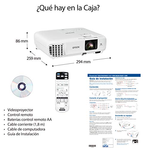 Epson Powerlite X49 LCD Projector - 4:3