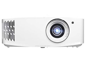 optoma uhd38 bright, true 4k uhd gaming projector | 4000 lumens | 4.2ms response time at 1080p with enhanced gaming mode | lowest input lag on 4k projector | 240hz refresh rate | hdr10 & hlg