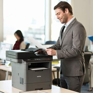 Brother Monochrome Laser Printer, Multifunction Printer, All-in-One Printer, MFC-L5900DW, Wireless Networking, Mobile Printing & Scanning, Duplex Print, Copy & Scan, Amazon Dash Replenishment Ready