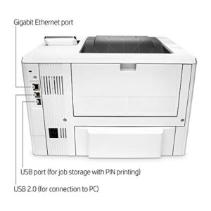 HP LaserJet Pro M501dn Monochrome Printer with built-in Ethernet & 2-sided printing (J8H61A)