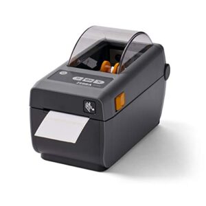 zebra zd410 direct thermal desktop printer print width of 2 in usb connectivity zd41022-d01000ez